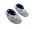 Navajo Black Onyx and Sterling Silver Post Earrings AX125122